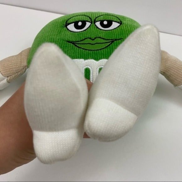 Mars M&M’s World Green Character M&M Knit Plush - Picture 4 of 11